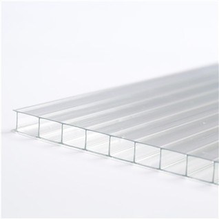 4mm Clear Twin Wall Polycarbonate Sheet